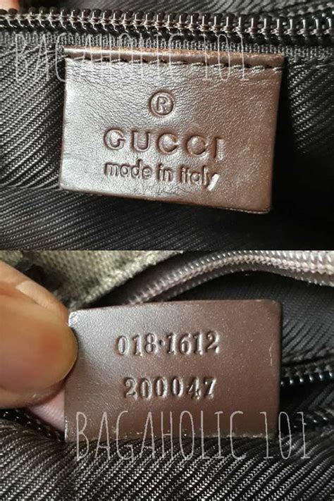 how to tell if a gucci bag is real|identify authentic gucci bag.